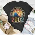 21 Years Old Birthday Vintage 2002 21St Birthday T-Shirt Funny Gifts