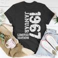 56 Geburtstag Frauen Männer Limited Edition Januar 1967 T-Shirt Lustige Geschenke