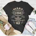 63 Geburtstag Geschenk Mann Mythos Legende März 1960 T-Shirt Lustige Geschenke