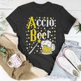 Accio Beer Wizard Wand Funny St Patricks Day Unisex T-Shirt Unique Gifts