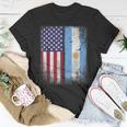 Argentina Usa Flag Argentinian Argentinean Argentine T-shirt Funny Gifts