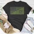 Army Logistics Branch American Flag Unisex T-Shirt Unique Gifts