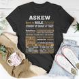 Askew Name Gift Askew Born To Rule V2 Unisex T-Shirt Funny Gifts