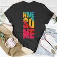 Awesome Broken Letters Unisex T-Shirt Unique Gifts