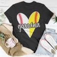 Baller Grandma | Proud Softball Baseball Player Grandma Unisex T-Shirt Unique Gifts