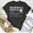 Baseball Uncle Definition Best Uncle Ever Unisex T-Shirt Funny Gifts