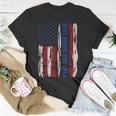 Best Bonus Dad Ever Us Flag Step Father Fathers Day Gift Gift For Mens Unisex T-Shirt Unique Gifts