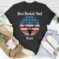 Best Buckin Dad Ever Funny Gift Deer Hunter Cool Hunting Gift For Mens Unisex T-Shirt Unique Gifts