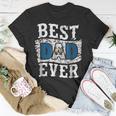 Best Dad Ever Fathers Day Guatemala Flag Gift For Mens Unisex T-Shirt Unique Gifts