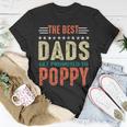 Best Dads Get Promoted To Poppy New Dad 2020 Unisex T-Shirt Unique Gifts