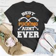 Best Pucking Aunt Ever Hockey Sports Lover Gift For Womens Unisex T-Shirt Funny Gifts