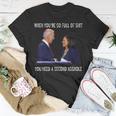 Biden When Youre So Full Of ShiT You Need A Second Asshole Unisex T-Shirt Unique Gifts