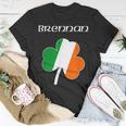 BrennanFamily Reunion Irish Name Ireland Shamrock Unisex T-Shirt Funny Gifts