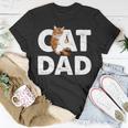 Cat Dad V3 Unisex T-Shirt Unique Gifts