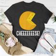 Cheeeeese Ironisches Zitat Käserei Bio-Lebensmittel T-Shirt Lustige Geschenke