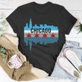 Chicago Skyline V2 Unisex T-Shirt Unique Gifts