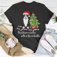Christmas Bernedoodle Funny Cute Gift Mom Dad Grandma Unisex T-Shirt Unique Gifts