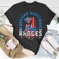 Cody Rhodes American Nightmare Usa Flag Signature Unisex T-Shirt Unique Gifts