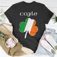 CoyleFamily Reunion Irish Name Ireland Shamrock Unisex T-Shirt Funny Gifts