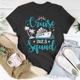 Cruise Squad 2023 Family Matching Vacation Group Trip Party Unisex T-Shirt Unique Gifts