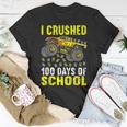 I Crushed 100 Days Of School Monster Truck Kids Girls Boys T-Shirt Funny Gifts