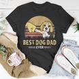Mens Cute Best Beagle Dad Ever Retro Vintage Puppy Lover T-Shirt Funny Gifts