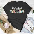 Cute Mom Life Volleyball Game Day Cheer Mom Unisex T-Shirt Unique Gifts