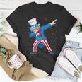 Dabbing Uncle Sam 4Th Of July Kids Boys Men Unisex T-Shirt Unique Gifts