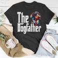 Dachshund Dog Dad Dogfather Dogs Daddy Father Unisex T-Shirt Unique Gifts