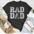 Dad For Dad Rad Dad Ideas Fathers Day Vintage T-Shirt Funny Gifts