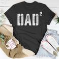Dad Squared Daddy Of 2 Hilarious Funny Fathers Day Men Gift For Mens Unisex T-Shirt Funny Gifts