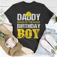 Daddy Of The Birthday Boy Construction Family Matching Unisex T-Shirt Unique Gifts