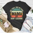 Dart Mama Mutter Dartsspieler Darts T-Shirt Lustige Geschenke