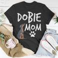 Dobie Mama T-Shirt für Dobermann Pinscher Hundeliebhaber Lustige Geschenke