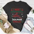 Dolphin Lover Xmas Gift Cute Ugly Dolphin Christmas Sweater Gift Unisex T-Shirt Unique Gifts