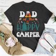 Family Camping Trip Dad Of The Happy Camper Unisex T-Shirt Unique Gifts