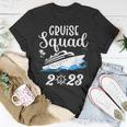 Family Cruise Squad 2023 Family Matching Group Squad Quote Unisex T-Shirt Unique Gifts