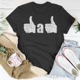 Fathers Day Thumbs Up Best Dad Ever Fathers Day T-shirt Personalized Gifts