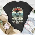 Friends Vacation Girl Weekend Florida Girls Trip 2023 Unisex T-Shirt Unique Gifts