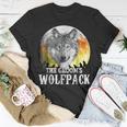 Funny Bachelor Party Grooms Wolf Pack Unisex T-Shirt Unique Gifts
