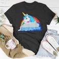 Funny Central Intelligence Unicorn Geek Graphic Unisex T-Shirt Unique Gifts