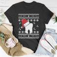 Funny Dentist Xmas Tooth Dental Assistant Ugly Christmas Gift Unisex T-Shirt Unique Gifts