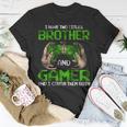 Funny Gamer Vintage Video Games Gift For Boys Brother Son Unisex T-Shirt Unique Gifts