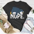 Funny Nope Not Today Lazy Penguin Lover Gift Unisex T-Shirt Unique Gifts
