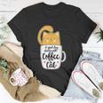 Funny Orange Cat Coffee Mug Tshirt Cat Lover Unisex T-Shirt Unique Gifts