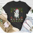 Funny Westie Dog Lover Xmas Santa Ugly Westie Christmas Gift Unisex T-Shirt Unique Gifts