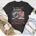 This Girl Who Kinda Stole My Heart She Calls Me Grandpa T-Shirt Personalized Gifts