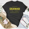 Grandad Gifts Best Grandad In The Galaxy Best Grandad Ever Gift For Mens Unisex T-Shirt Funny Gifts