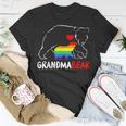 Grandma Bear Proud Mom Mama Rainbow Lgbt Pride Mother Day Unisex T-Shirt Unique Gifts
