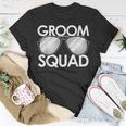 Groom Squad Sunglasses Wedding Bachelor Bride Bridesmaid Unisex T-Shirt Unique Gifts